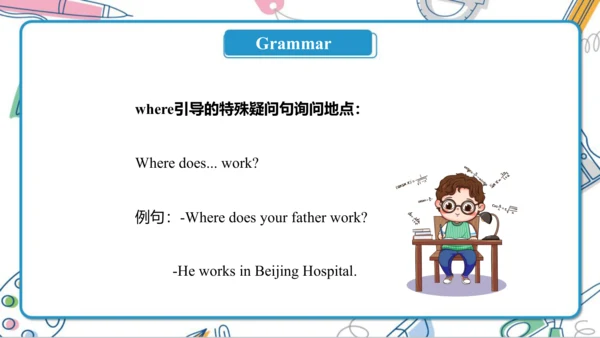 Unit 4  Where do you work Lesson 21- Lesson 22 课件（