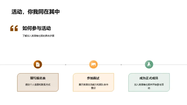 英语角：通往世界的桥梁