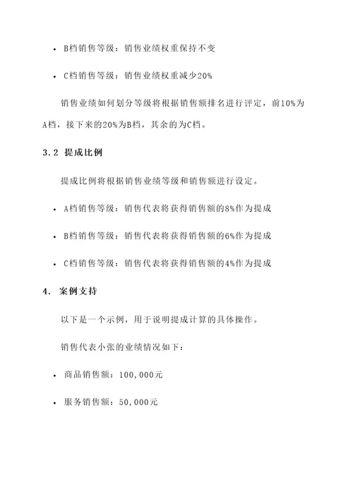 美业公司业务开发提成方案