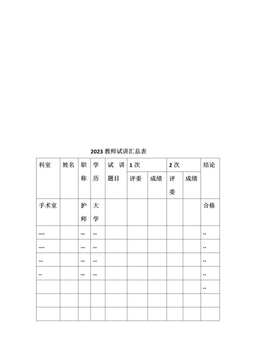 护理临床教师选拔有关规定.docx