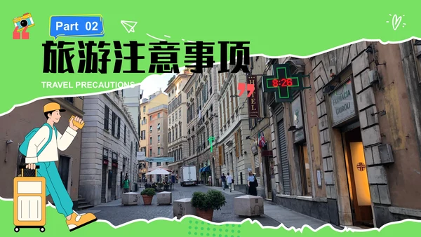 相册旅游攻略文旅宣传策划通用PPT模板