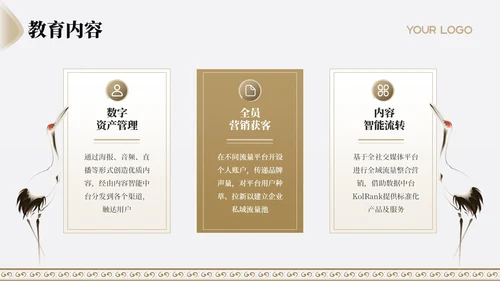 古代文学诗词赏析古风简约PPT模板