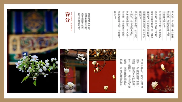 最美故宫中国风画册PPT