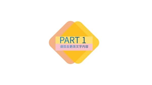 黄色简约风渐变企业宣传PPT模板