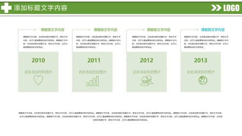 绿色唯美医疗医生工作总结医疗报告PPT模板