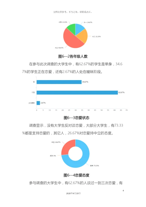 大学生恋爱观调查报告.docx