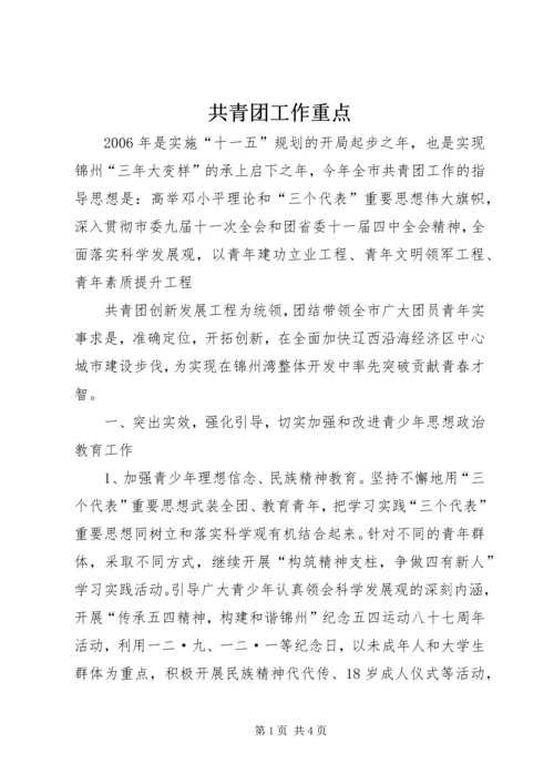 共青团工作重点 (9).docx