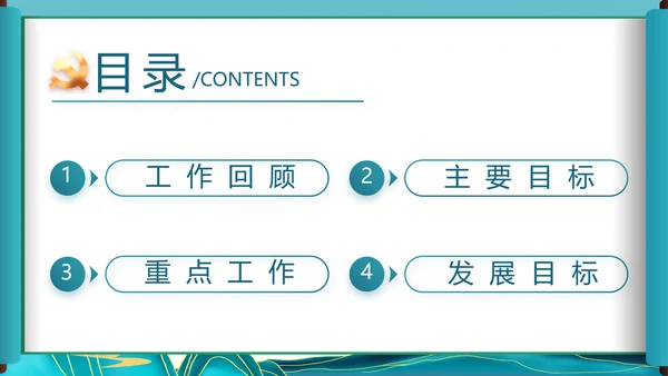 中国风舒展美丽乡村画卷乡村振兴PPT