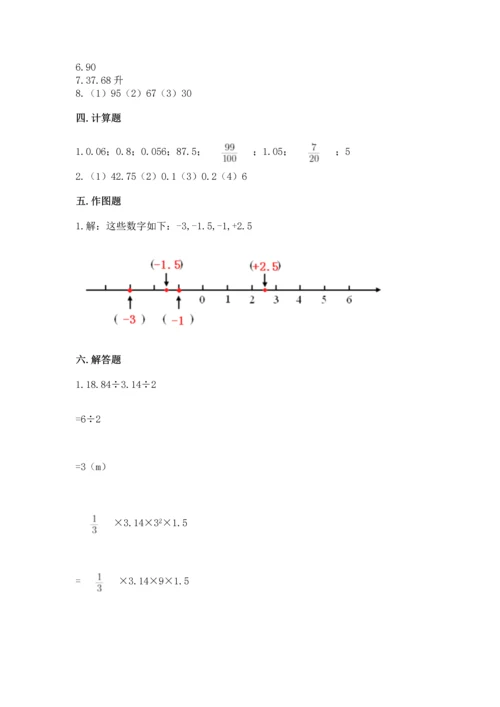 小升初数学期末测试卷【培优】.docx