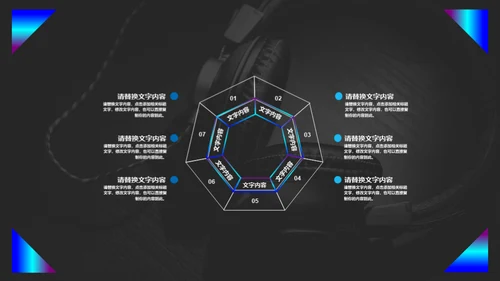 动感音乐主题产品发布会通用PPT模板