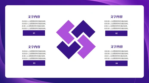 紫色几何风销售营销策划活动方案复盘PPT模板