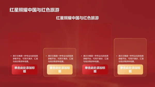 《红星照耀中国》心得体会分享PPT模板