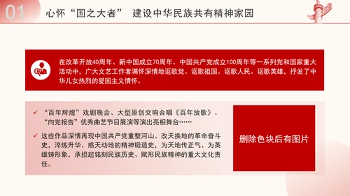 学文艺工作座谈会精神建设新时代文化强国ppt