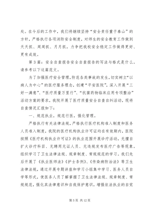 安全自查报告（共7篇） (10).docx