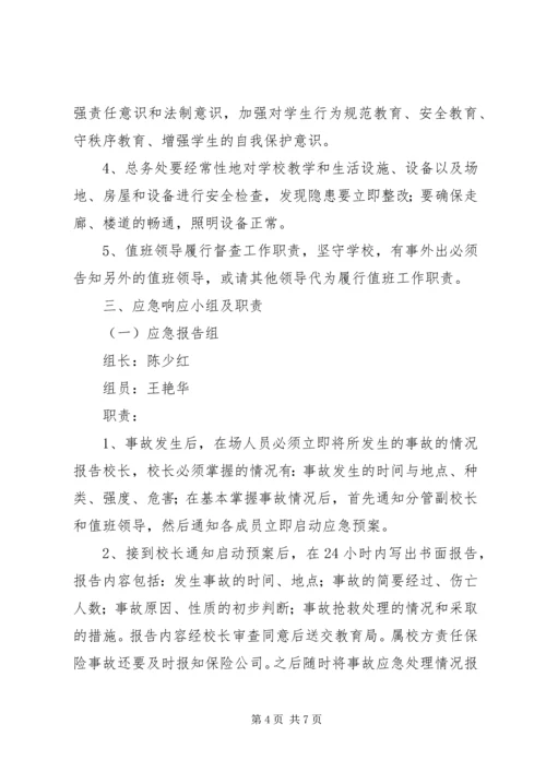 防止校园拥挤踩踏安全事故应急预案 (4).docx