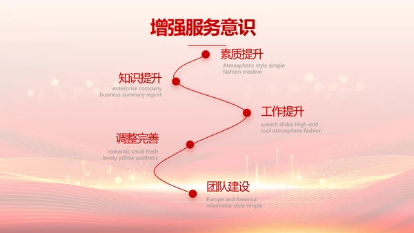 红色喜庆毕业典礼通用动态PPT模板