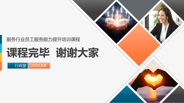 工商业服务质量管理提升商务礼仪培训通用PPT模板