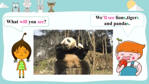 Module3Unit 1 We'll go to the zoo.课件(共34张PPT)