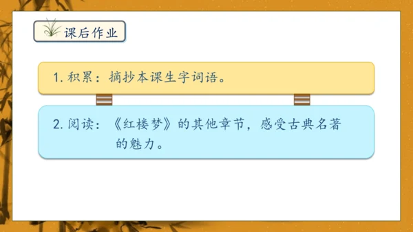 【核心素养】部编版语文五年级下册-8.红楼春趣（课件）