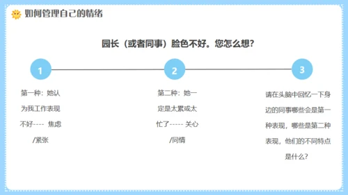 幼师情绪管理培训，幼儿教师课件通用PPT模板