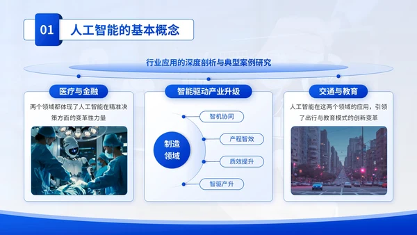 蓝色学术风人工智能与法律伦理PPT模板