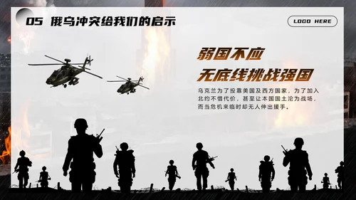 俄乌冲突爆发始末讲解PPT模板