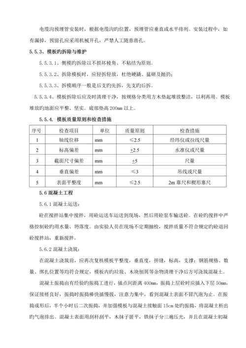 厂区沟道综合施工专题方案.docx