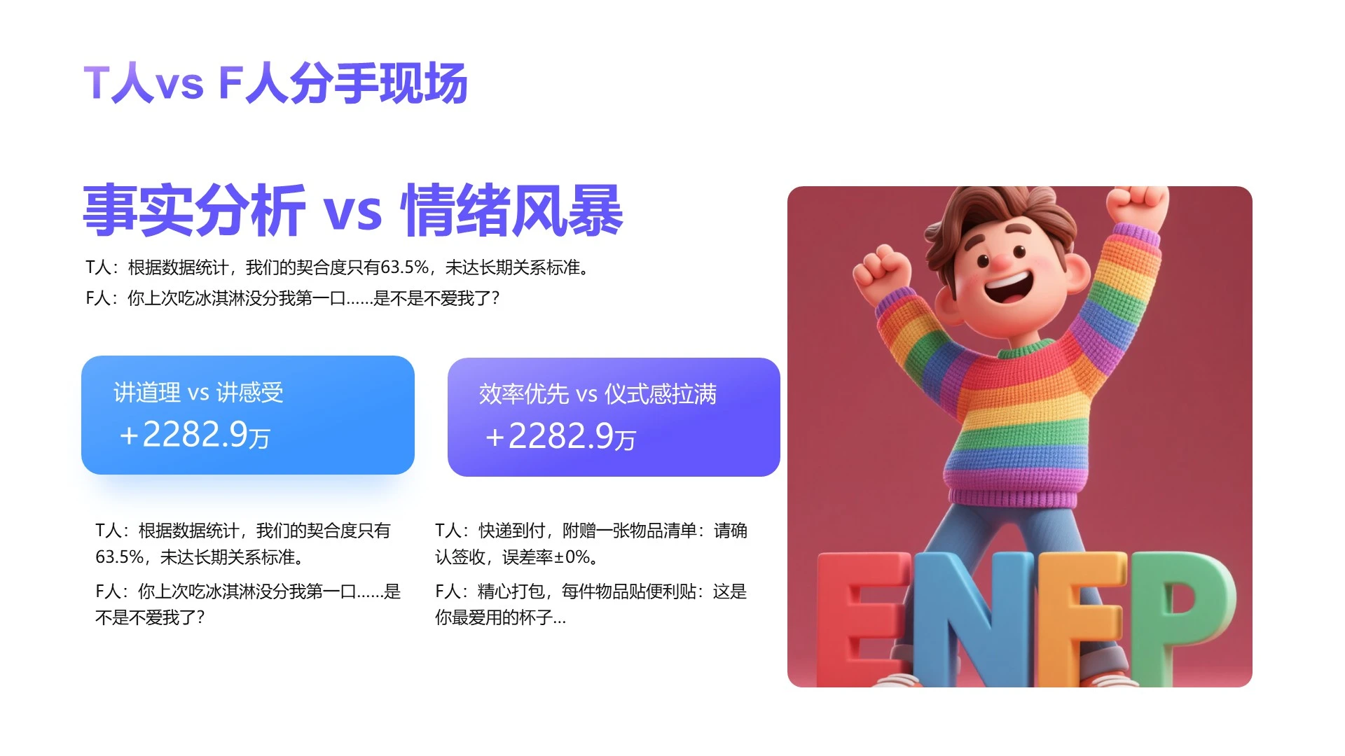 紫色简约风自我介绍通用PPT单页