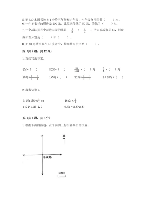 小学六年级数学毕业试题及完整答案【夺冠系列】.docx