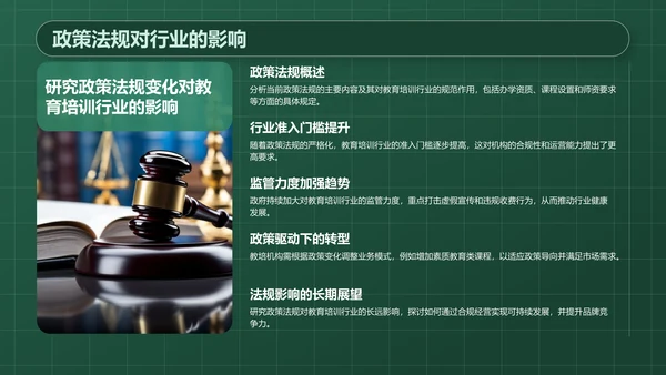绿色3D风教育培训行业品牌提案PPT模板