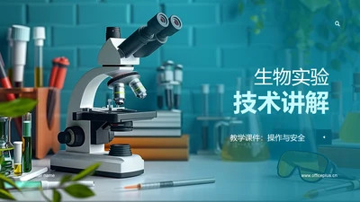 生物实验技术讲解PPT模板