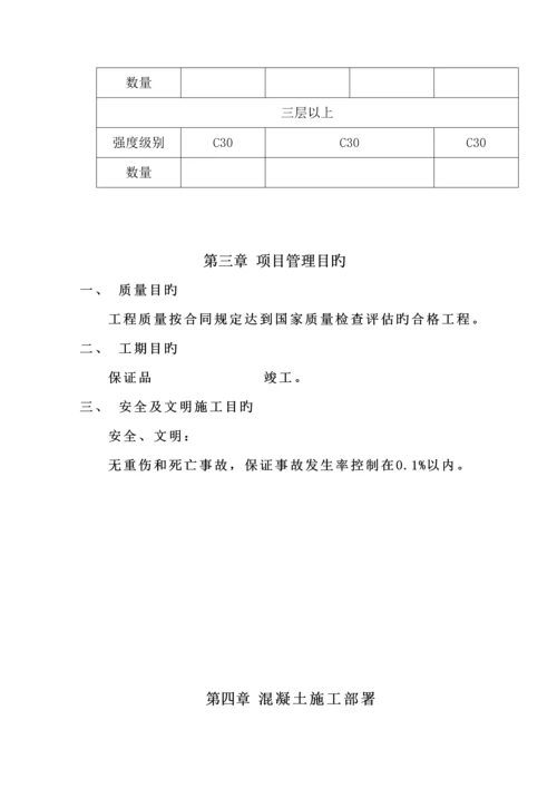 付村关键工程住宅楼砼综合施工专题方案.docx