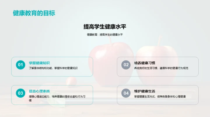 教育引领健康生活