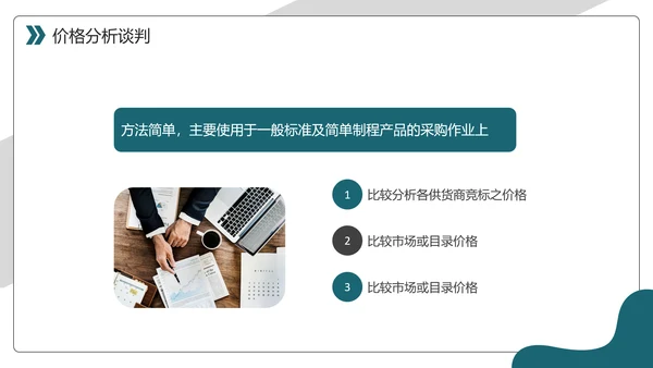 商务风采购议价谈判技巧课件PPT模板