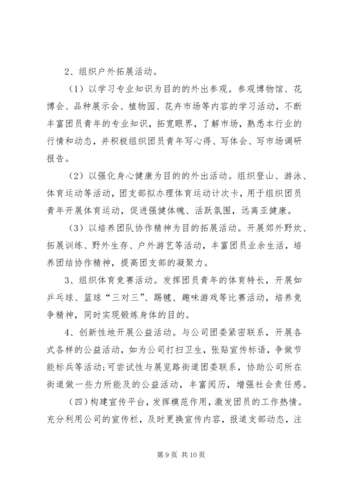 机关单位团支部XX年工作计划.docx