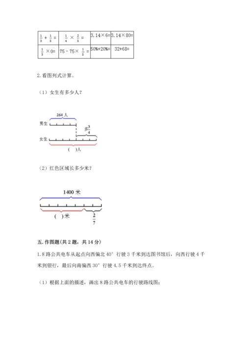 人教版六年级上册数学期末检测卷【b卷】.docx