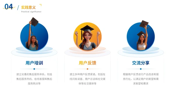 蓝色3D立体数据分析报告PPT模板