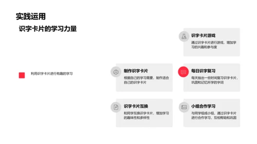 二年级识字教学PPT模板