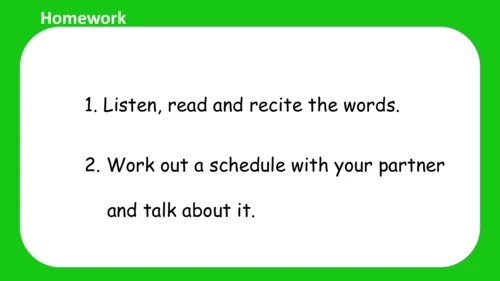 Unit 2 My week Part A Let's learn课件 （共45张PPT）