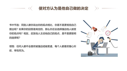 《人性的弱点》读书笔记PPT模板