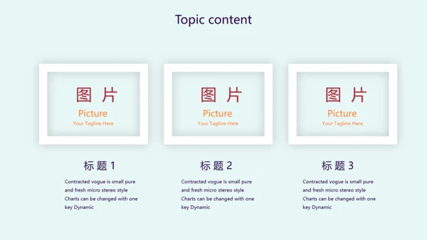 时尚创意个性个人作品集动态PPT模板