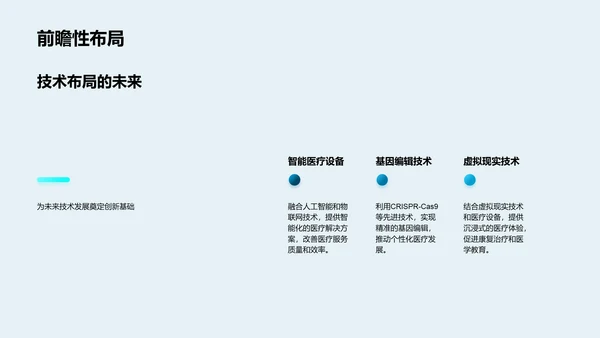 医疗保健技术突破PPT模板