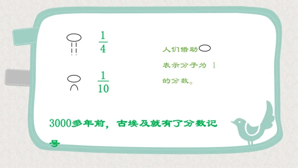五年级下册数学课件—第四单元《分数的产生和意义》人教版（19张PPT）
