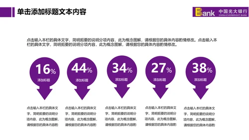 精美大气中国光大银行动态PPT模板