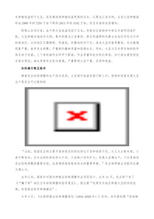 我国大豆行业现状分析及未来发展展望-产业报告.docx
