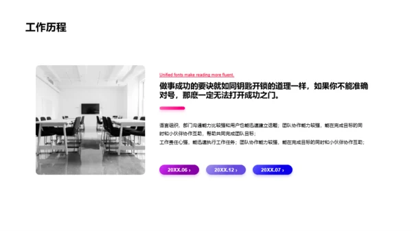 黑色商务岗位个人简历PPT案例
