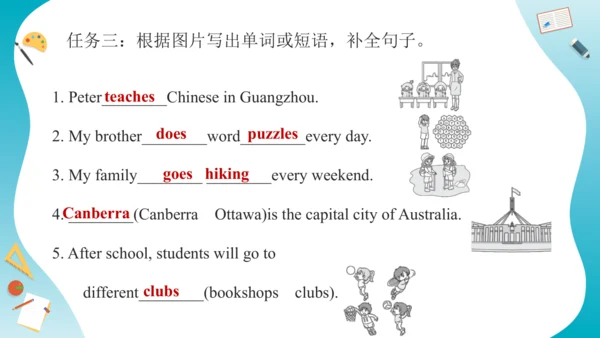 Unit 4 I have a pen pal 复习课件（词组+句型+语法+语音+写作指导）
