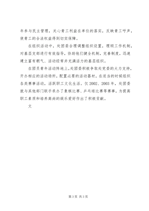 五四红旗团委申报材料.docx