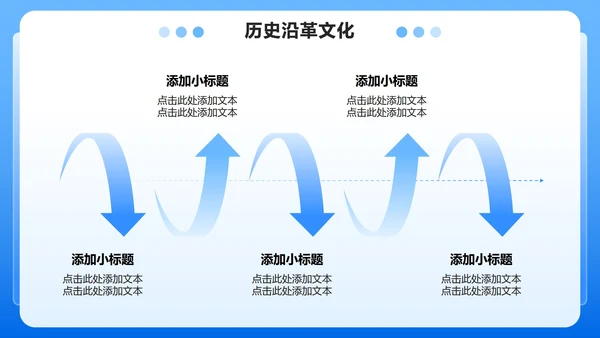 蓝色渐变3D风冰城哈尔滨家乡介绍作业汇报PPT模板