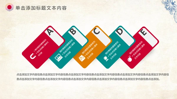 唯美新疆维吾尔族风格民族风传统文化ppt模板